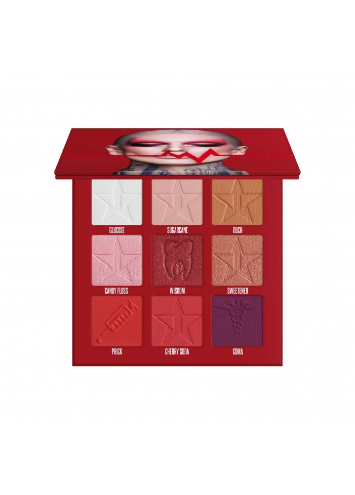 Jeffree Star ミニリップ レッド & ピンクセット 正規品 Jeffree Star Cosmetics Blood Sugar Mini Palette мини палетка теней